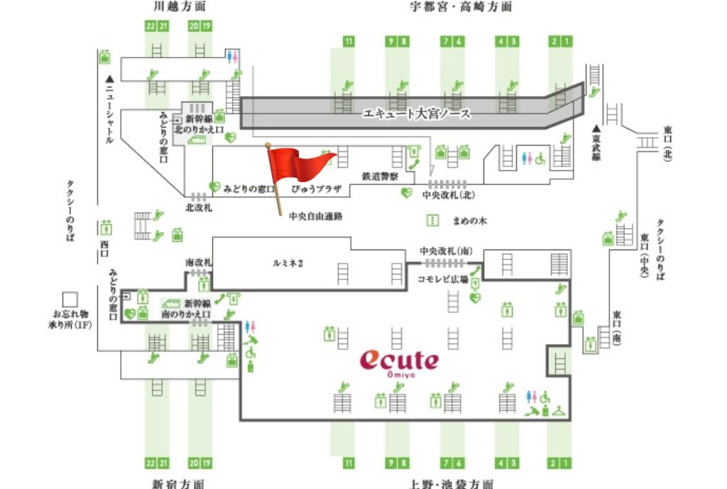 大宮催事場案内図