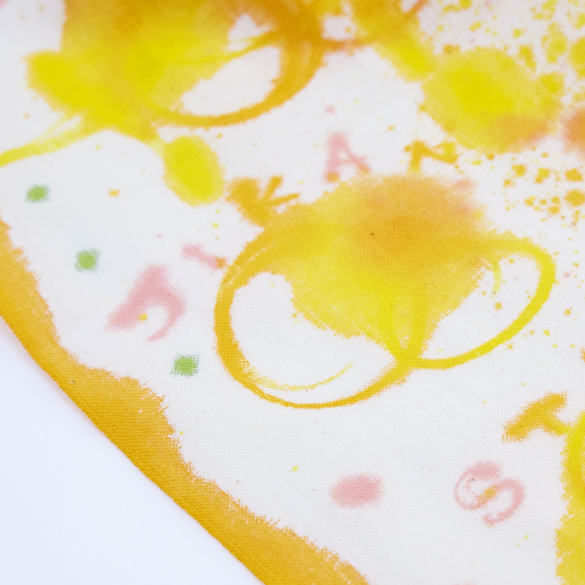 ひよこまめ手染め手ぬぐい