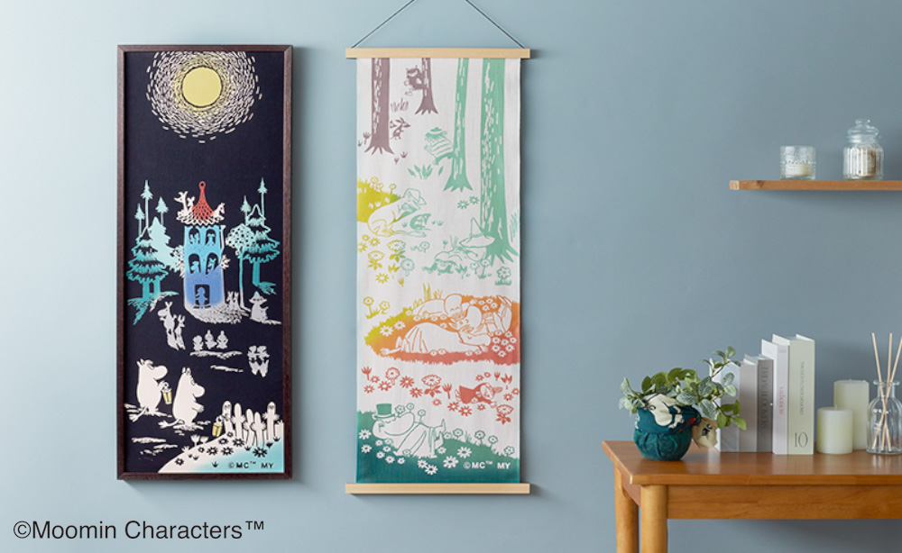 ムーミン注染手ぬぐい